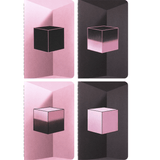 Moleskin Cahier Blackpink - Ed. Limitada - Papelaria Encantada
