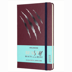 Moleskine A Bela e o Monstro - Monstro - Papelaria Encantada