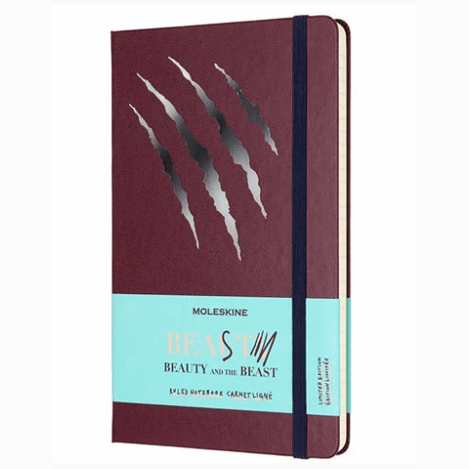 Moleskine A Bela e o Monstro - Monstro - Papelaria Encantada