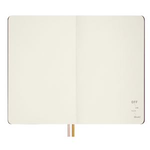 Moleskine Alice no pais das maravilhas capa dura liso Ed. Limitada - Papelaria Encantada