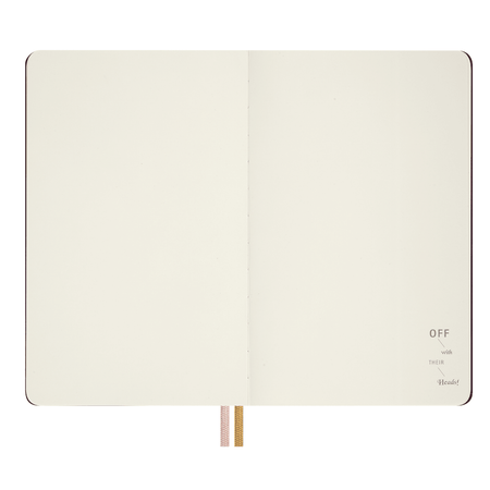 Moleskine Alice no pais das maravilhas capa dura liso Ed. Limitada - Papelaria Encantada
