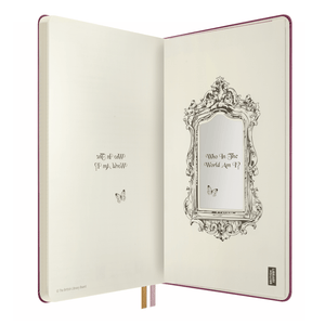 Moleskine Alice no pais das maravilhas capa dura liso Ed. Limitada - Papelaria Encantada