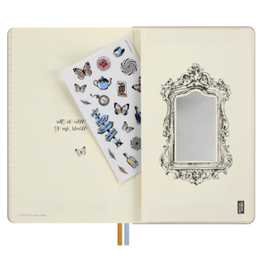 Moleskine Alice no pais das maravilhas Pautado Ed. Limitada - Papelaria Encantada