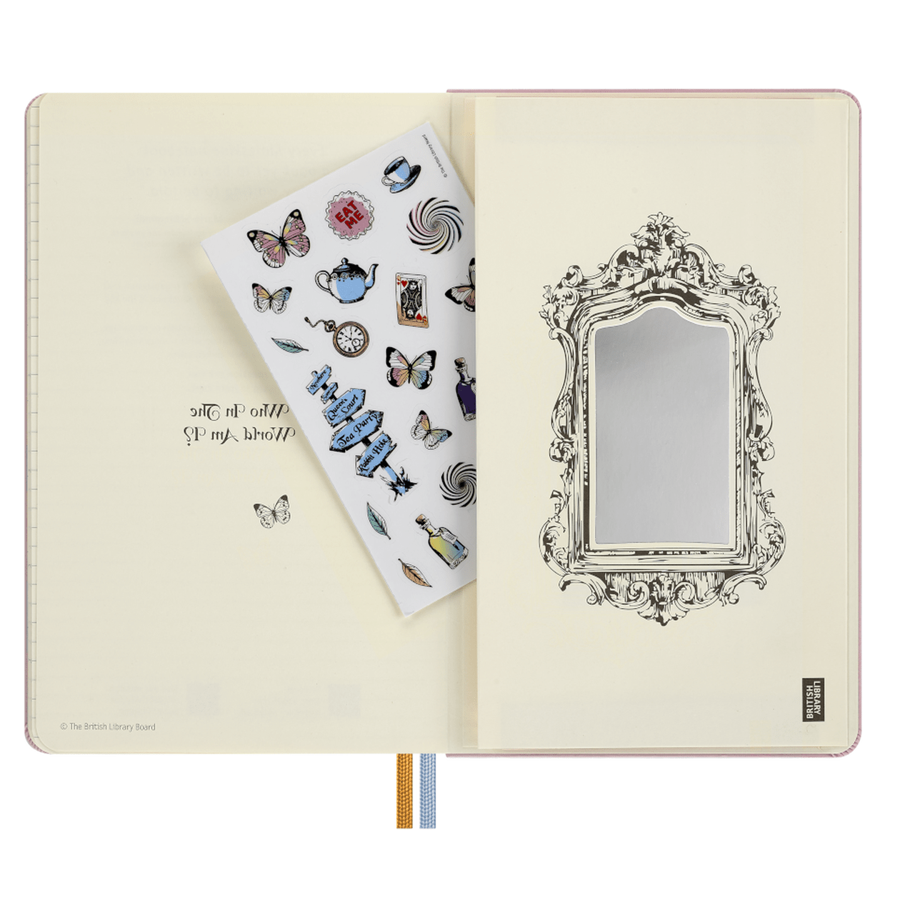 Moleskine Alice no pais das maravilhas Pautado Ed. Limitada - Papelaria Encantada