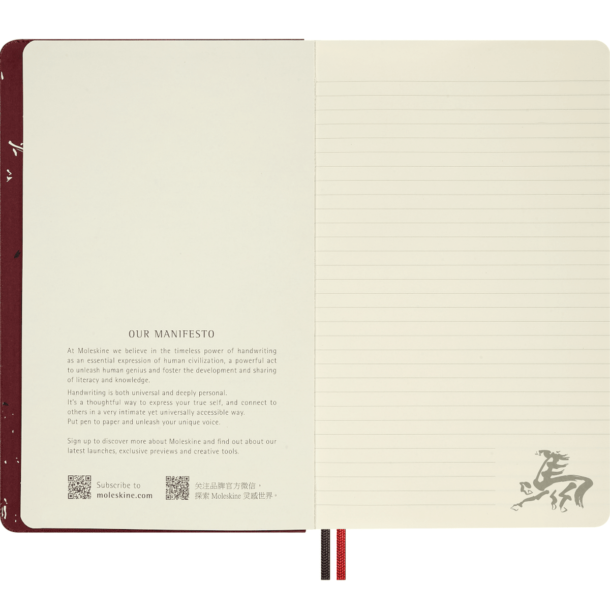 Moleskine Ano do cavalo notebook - Ed. Limitada - Papelaria Encantada