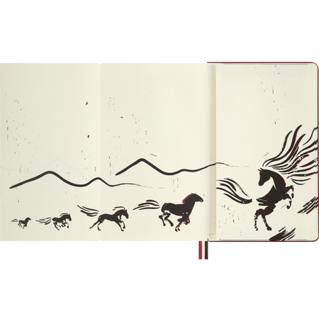 Moleskine Ano do cavalo notebook - Ed. Limitada - Papelaria Encantada