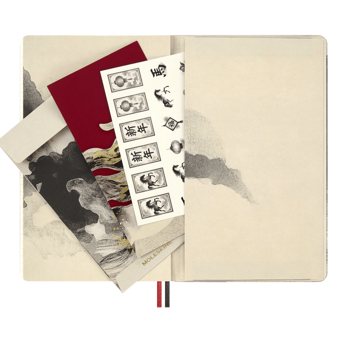 Moleskine Ano do cavalo notebook - Ed. Limitada - Papelaria Encantada