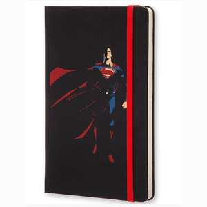 Moleskine Batman Vs Superman - Superman - Papelaria Encantada