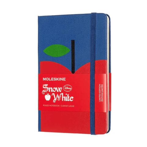 Moleskine Branca de Neve - Apple - Bolso - Papelaria Encantada