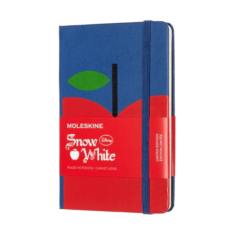 Moleskine Branca de Neve - Apple - Bolso - Papelaria Encantada