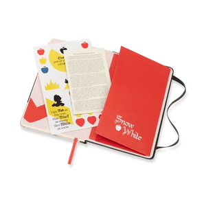 Moleskine Branca de Neve - Bow Bolso - Papelaria Encantada