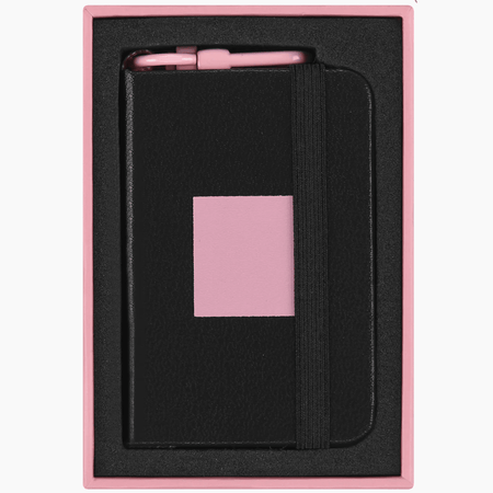 Moleskine Caderno mini liso blackpink - Papelaria Encantada