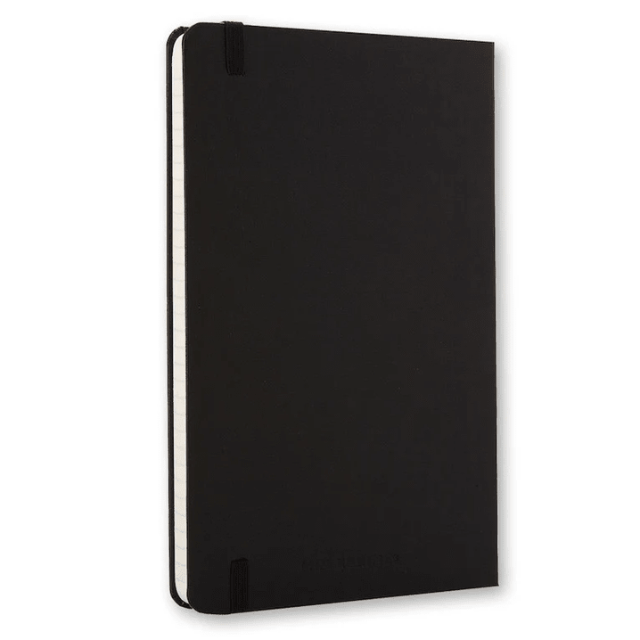 Moleskine Clássico Preto grande 13x21 pautado - Papelaria Encantada