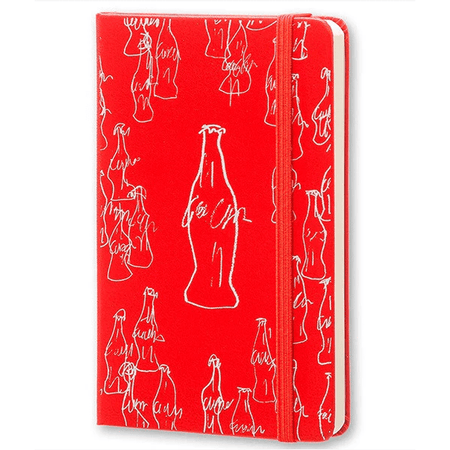 Moleskine Coca - cola ed. limitada Liso 9x14 liso - Papelaria Encantada