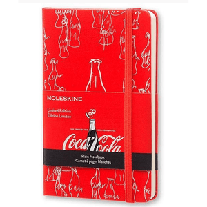 Moleskine Coca - cola ed. limitada Liso 9x14 liso - Papelaria Encantada