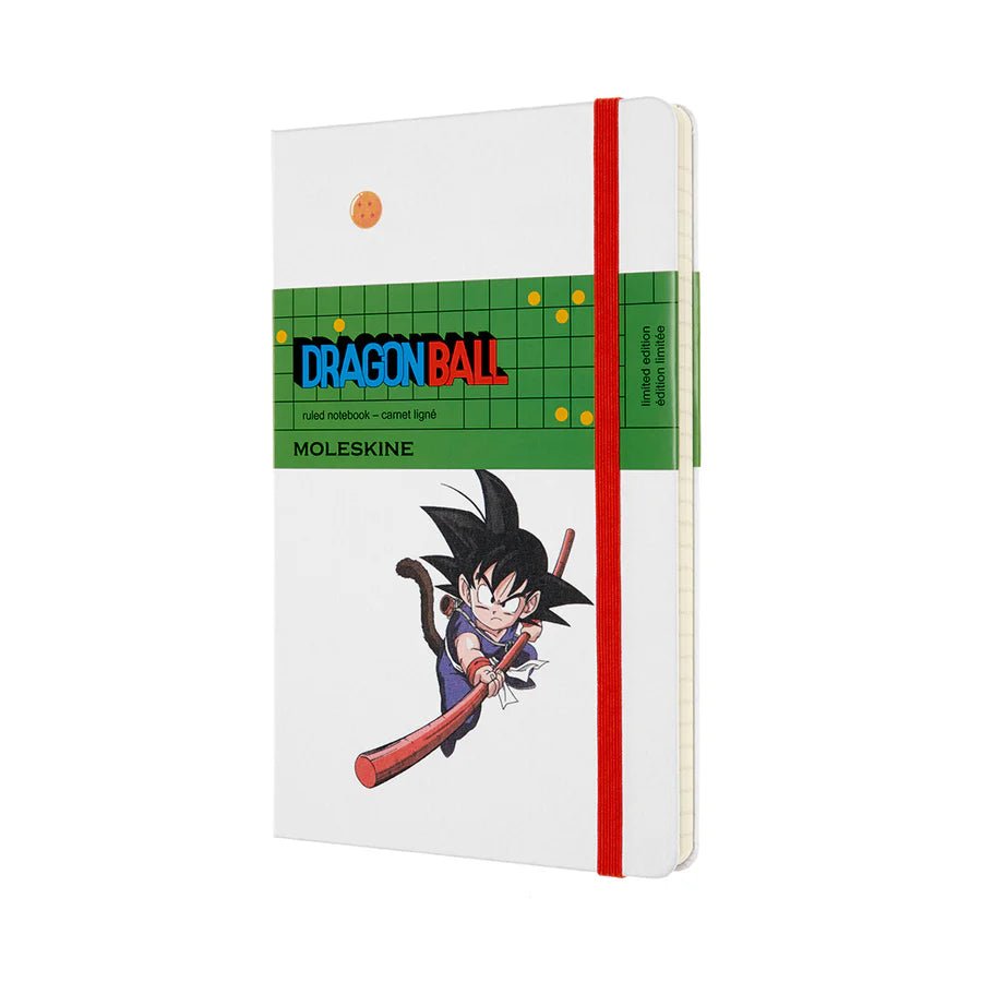 Moleskine Dragonball grande pautado - Goku - Papelaria Encantada