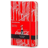 Moleskine edi.limitada Coca - cola 9x14 - Papelaria Encantada