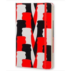 Moleskine grande liso ed. limitada Coca - Cola - Papelaria Encantada