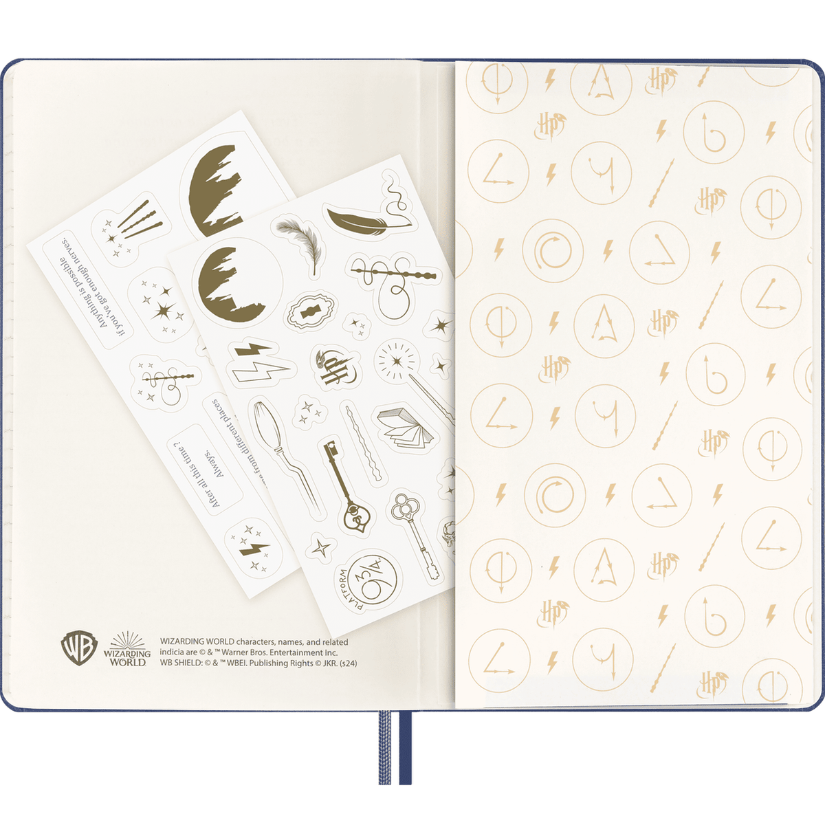 Moleskine Harry Potter - Expecto Patronum - Edi. Limitada - Papelaria Encantada