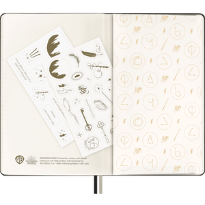 Moleskine Harry Potter - Lumus - Edi. Limitada - Papelaria Encantada