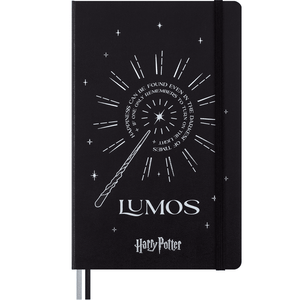 Moleskine Harry Potter - Lumus - Edi. Limitada - Papelaria Encantada