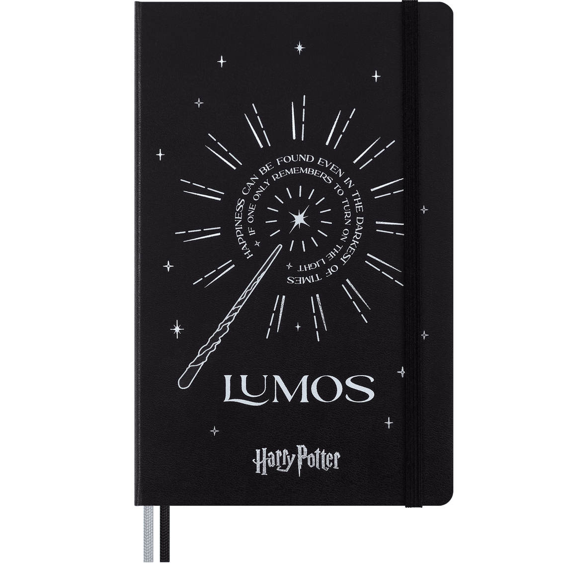Moleskine Harry Potter - Lumus - Edi. Limitada - Papelaria Encantada