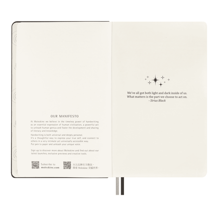 Moleskine Harry Potter - Lumus - Edi. Limitada - Papelaria Encantada