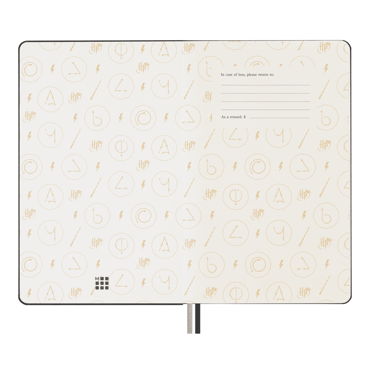 Moleskine Harry Potter - Lumus - Edi. Limitada - Papelaria Encantada