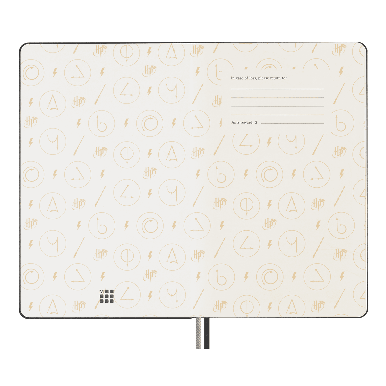 Moleskine Harry Potter - Lumus - Edi. Limitada - Papelaria Encantada