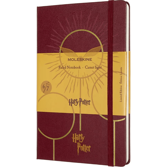 Moleskine Harry Potter - Quidditch - Ed. Limitada - Papelaria Encantada