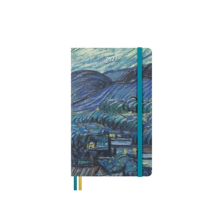 Agenda Moleskine 2027 MoMA Van Gogh Semanal Large – A Noite Estrelada