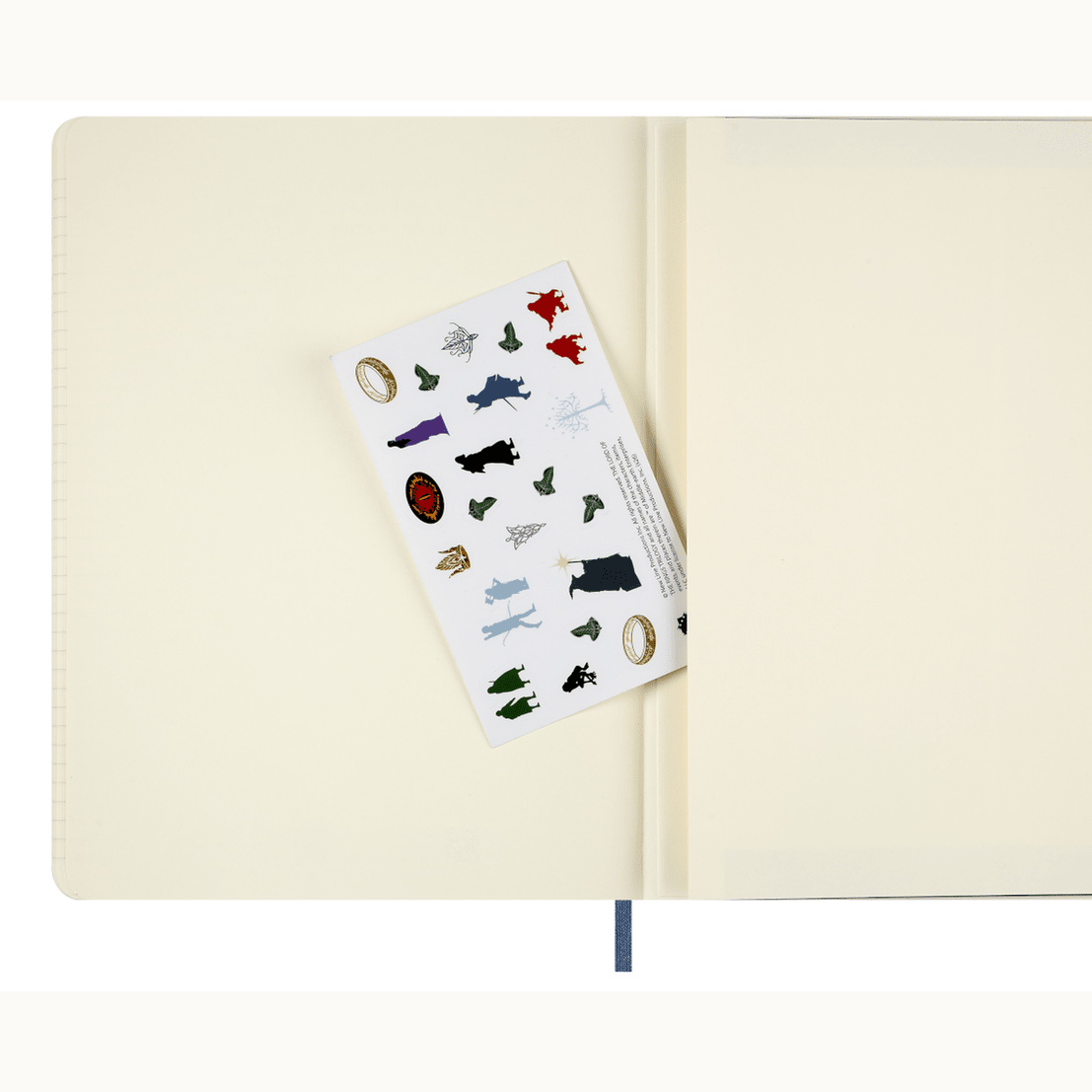Moleskine O Senhor dos Anéis – Caderno XL Pautado com Capa Flexível - Papelaria Encantada