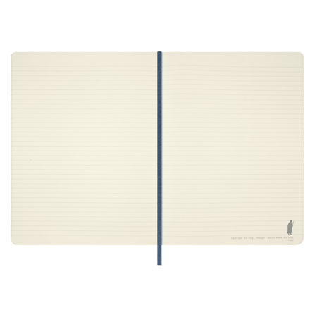 Moleskine O Senhor dos Anéis – Caderno XL Pautado com Capa Flexível - Papelaria Encantada