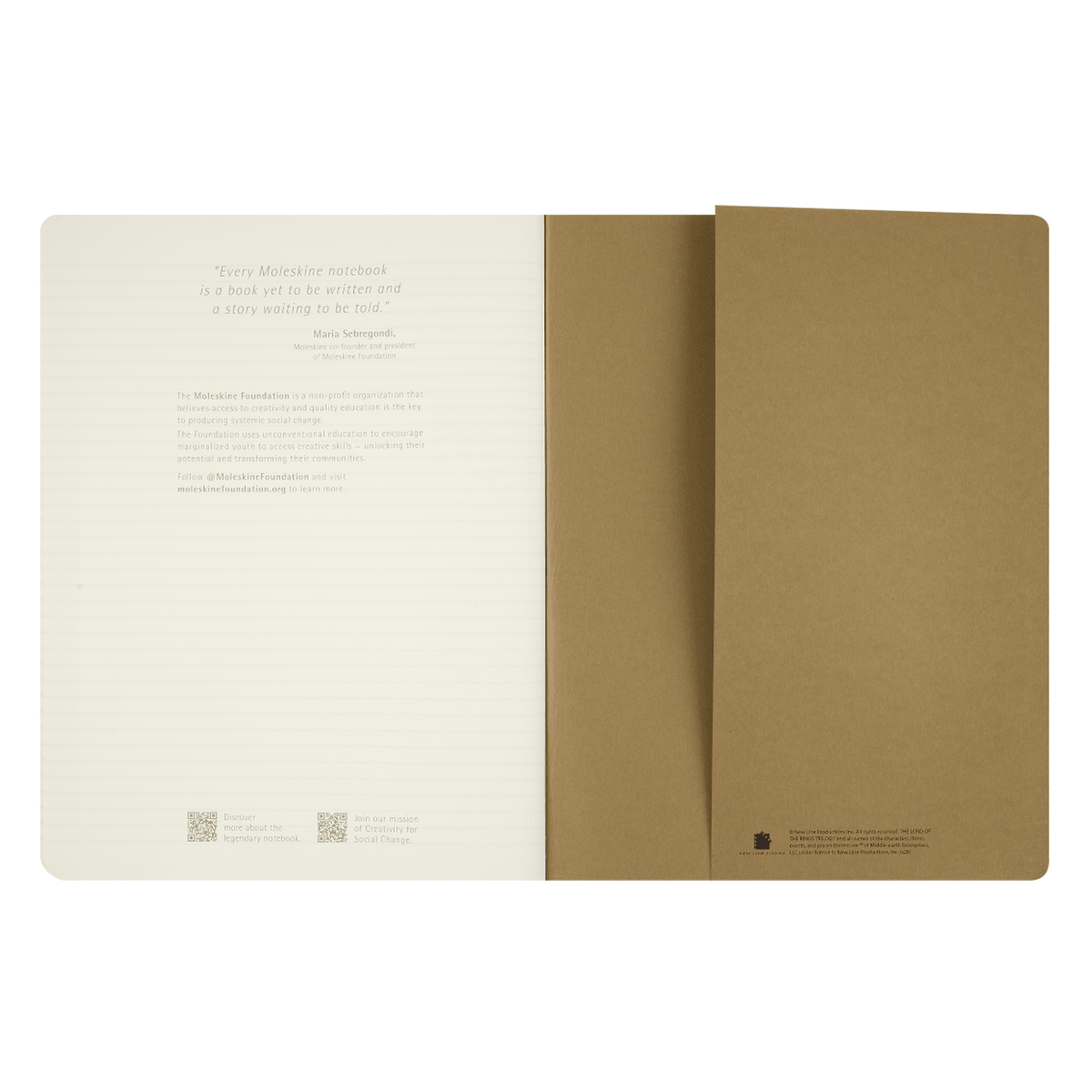 Moleskine O Senhor dos Anéis Cahier Journals – Conjunto de 3 Cadernos - Papelaria Encantada