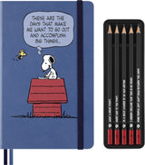 Moleskine Conjunto de Oferta Peanuts Snoopy – Caderno Liso e Lápis