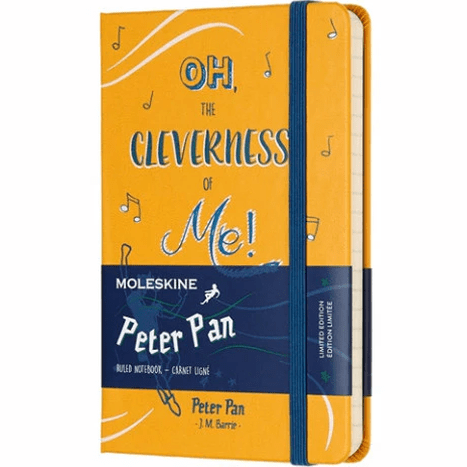 Moleskine Peter Pan de Bolso - Papelaria Encantada