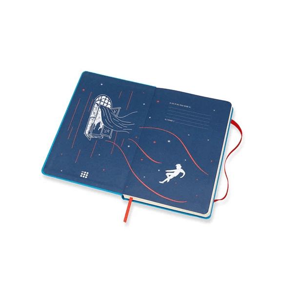Moleskine Peter Pan Grande - Fadas - Papelaria Encantada