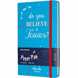 Moleskine Peter Pan Grande - Fadas - Papelaria Encantada