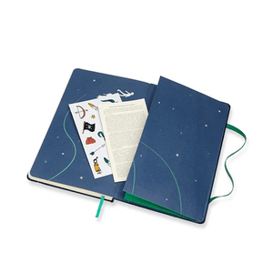 Moleskine Peter Pan Grande - Piratas - Papelaria Encantada