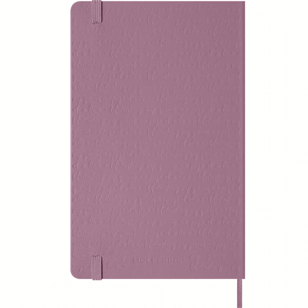 Moleskine Rosa Masgestic grande liso 13x21 - Papelaria Encantada