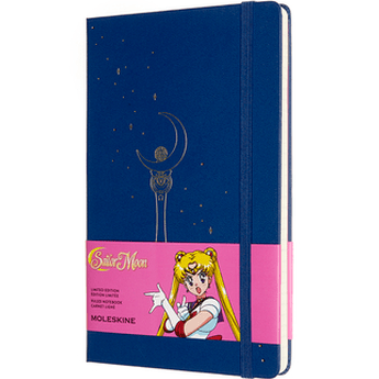 Moleskine Sailor moon grande pautado - Papelaria Encantada