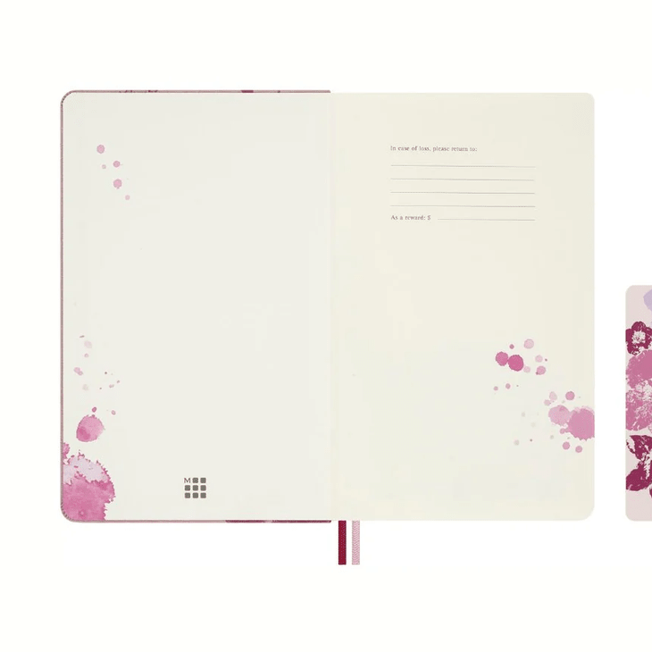 Moleskine Sakura ed. limitada 9x14 pautado - Papelaria Encantada