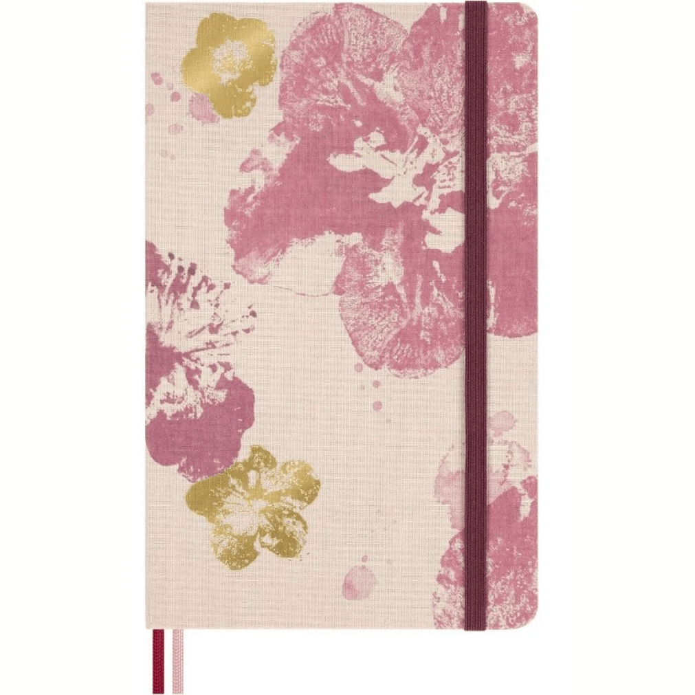 Moleskine Sakura ed. limitada 9x14 pautado - Papelaria Encantada