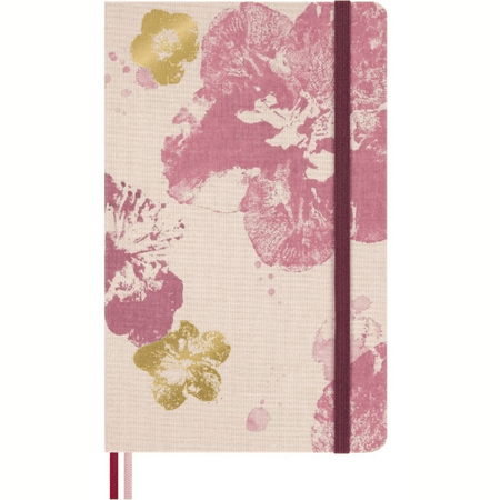 Moleskine Sakura ed. limitada 9x14 pautado - Papelaria Encantada