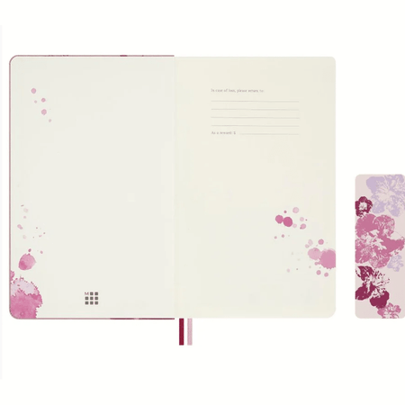 Moleskine sakura ed. limitada grande 13x21 liso - Papelaria Encantada