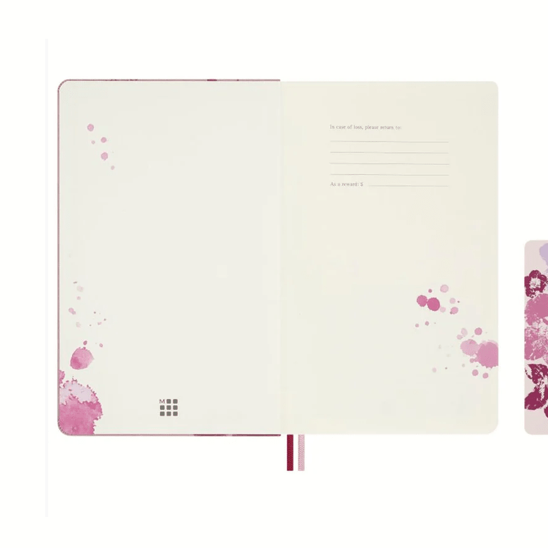 Moleskine sakura ed. limitada grande 13x21 liso - Papelaria Encantada