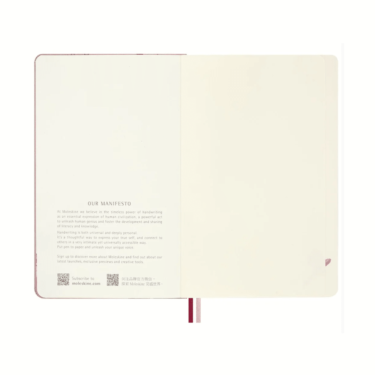 Moleskine sakura ed. limitada grande 13x21 liso - Papelaria Encantada