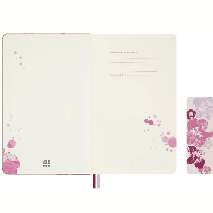 Moleskine Sakura ed. limitada grande pautado 13x21 - Papelaria Encantada