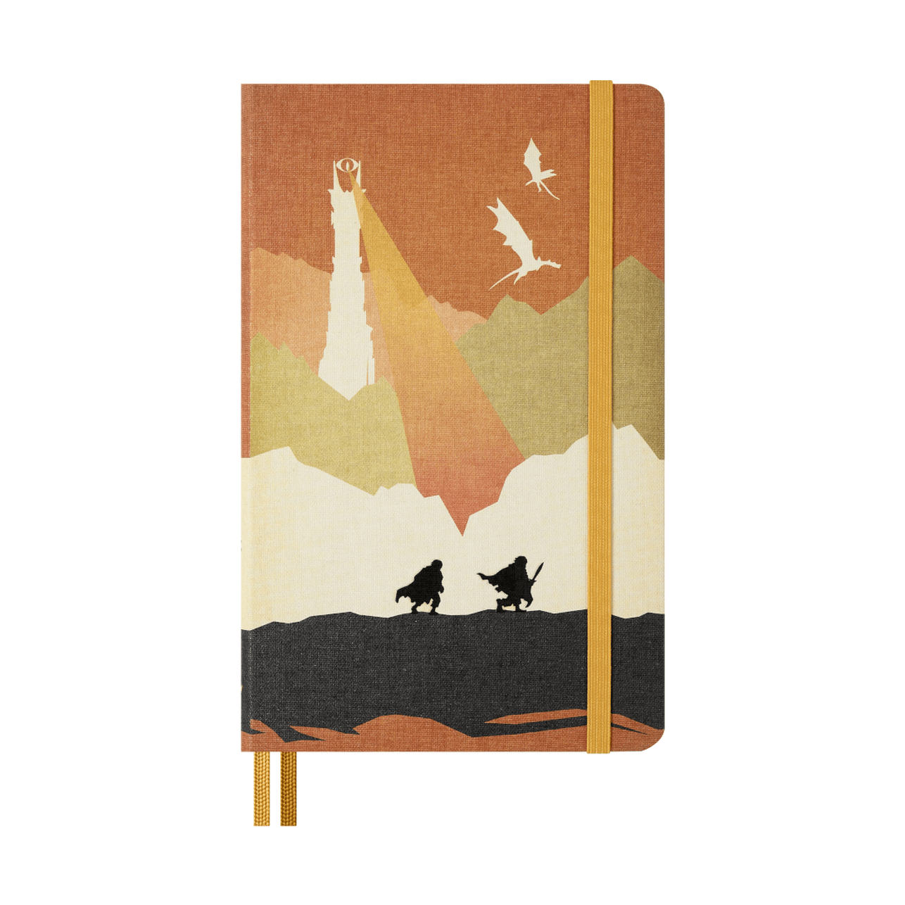Moleskine Senhor dos Anéis Liso ed. Limitada - Papelaria Encantada