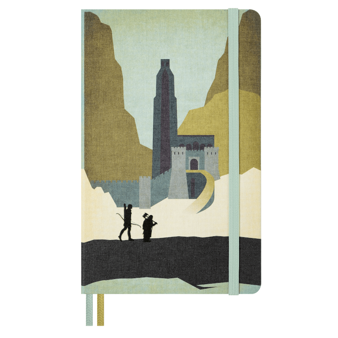 Moleskine Senhor dos Aneis Pautado - Papelaria Encantada